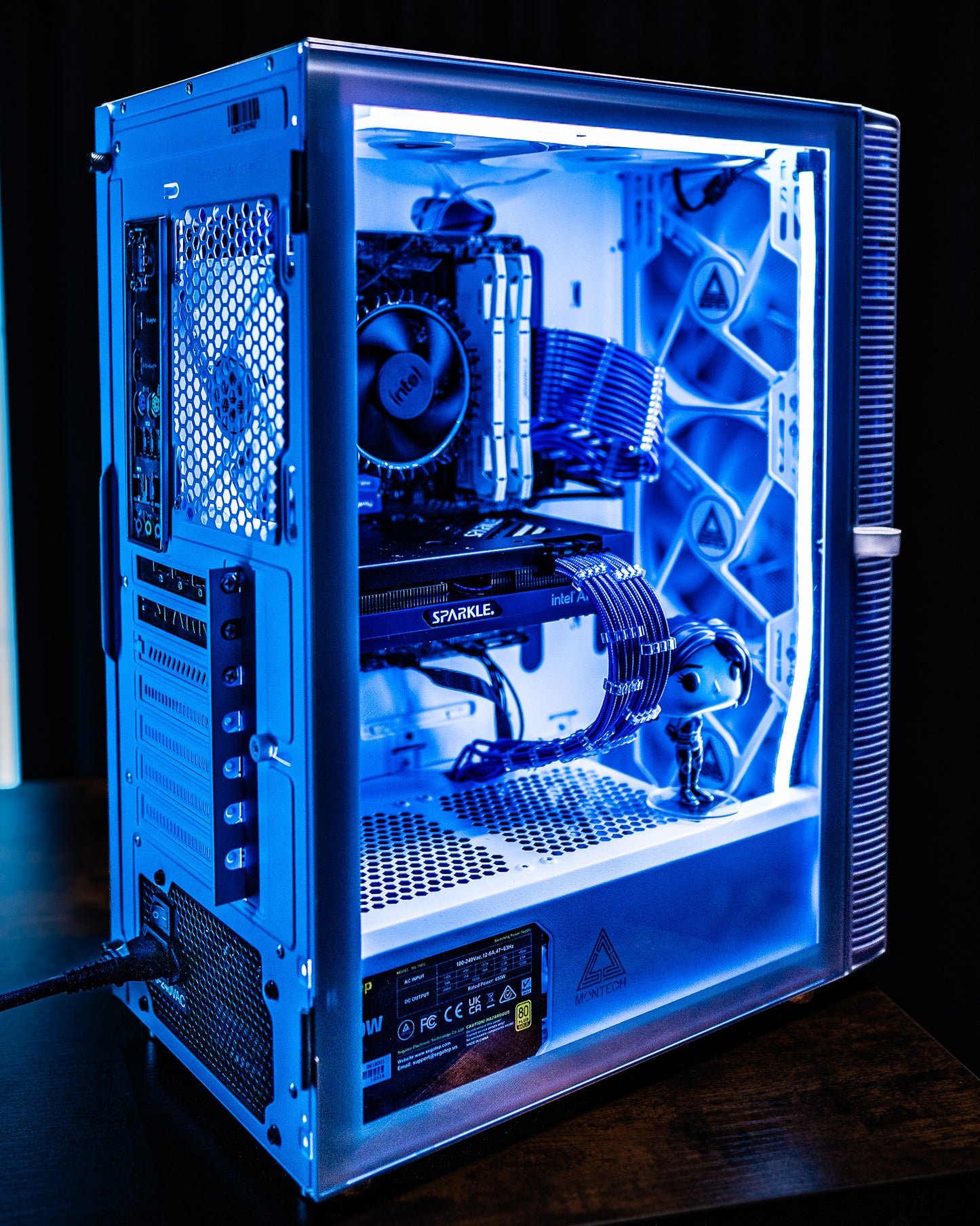 INTEL ARC A580 & i3 1200F CUSTOM GAMING PC