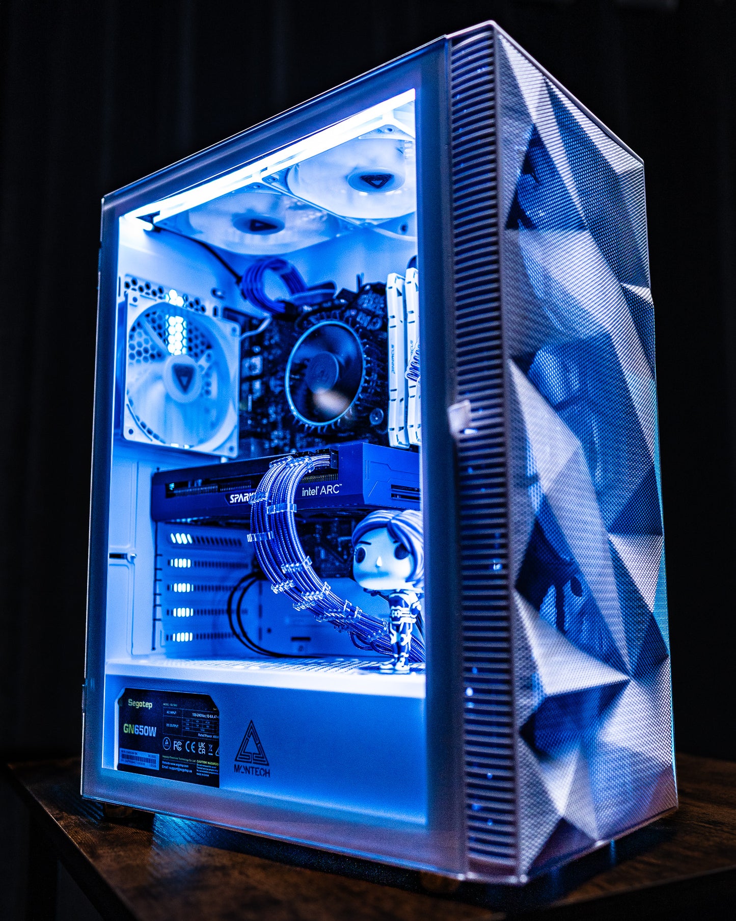 INTEL ARC A580 & i3 1200F CUSTOM GAMING PC